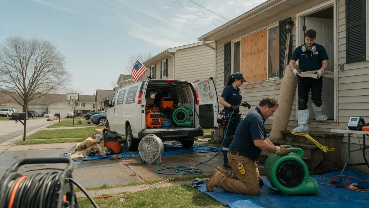 Water Damage Restoration in Wheeler, IN near me